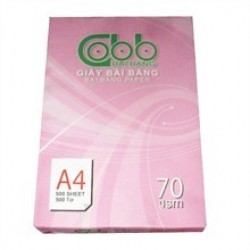 Giấy in A4 Bãi Bằng vỏ hồng