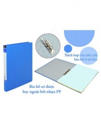 Cặp File 1 khóa bìa khổ A4S KingJim 568 BFGSV Blue